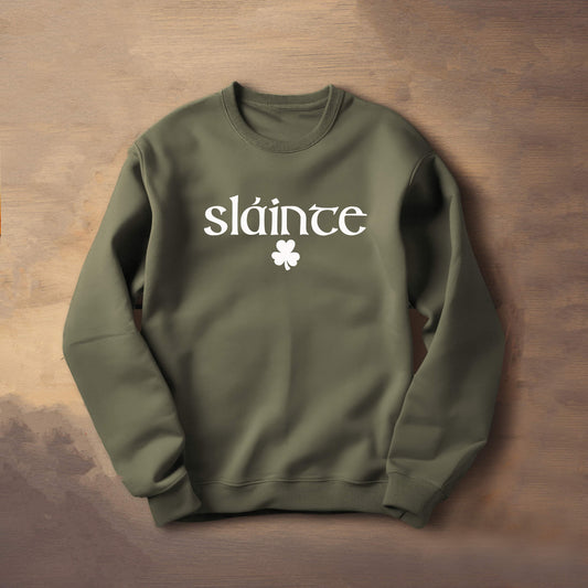 Slainte Crew Neck Sweatshirt: